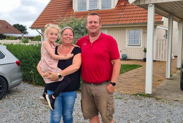 Pernille, Tommy og Rebecca fra Karup