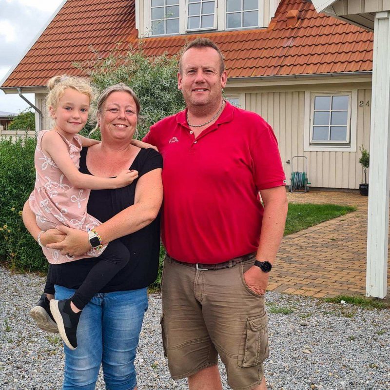 Pernille, Tommy og Rebecca fra Karup